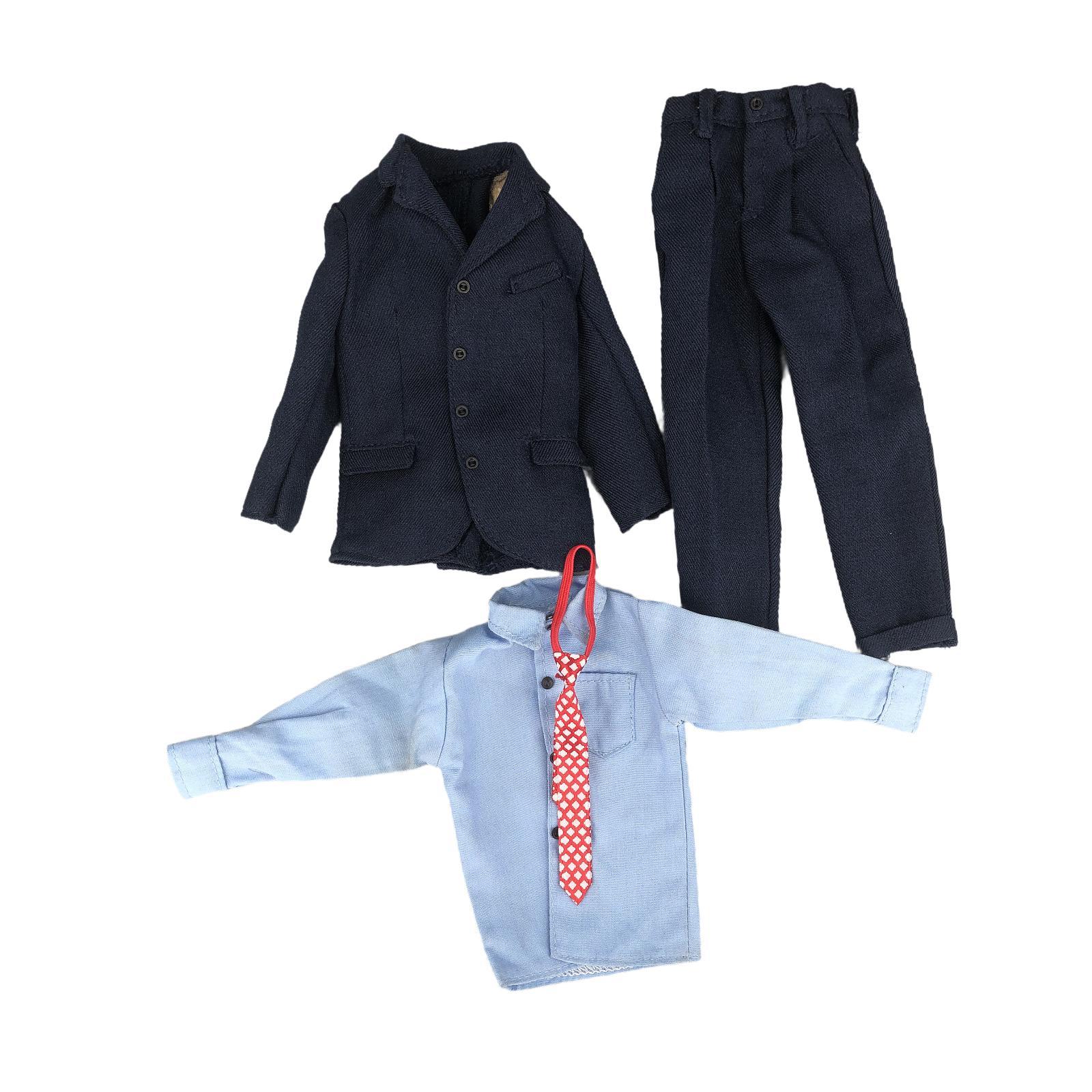 Scale - Men Formals & Ethnic Wear - 1/6 Scale Mans Suit Set Handmade