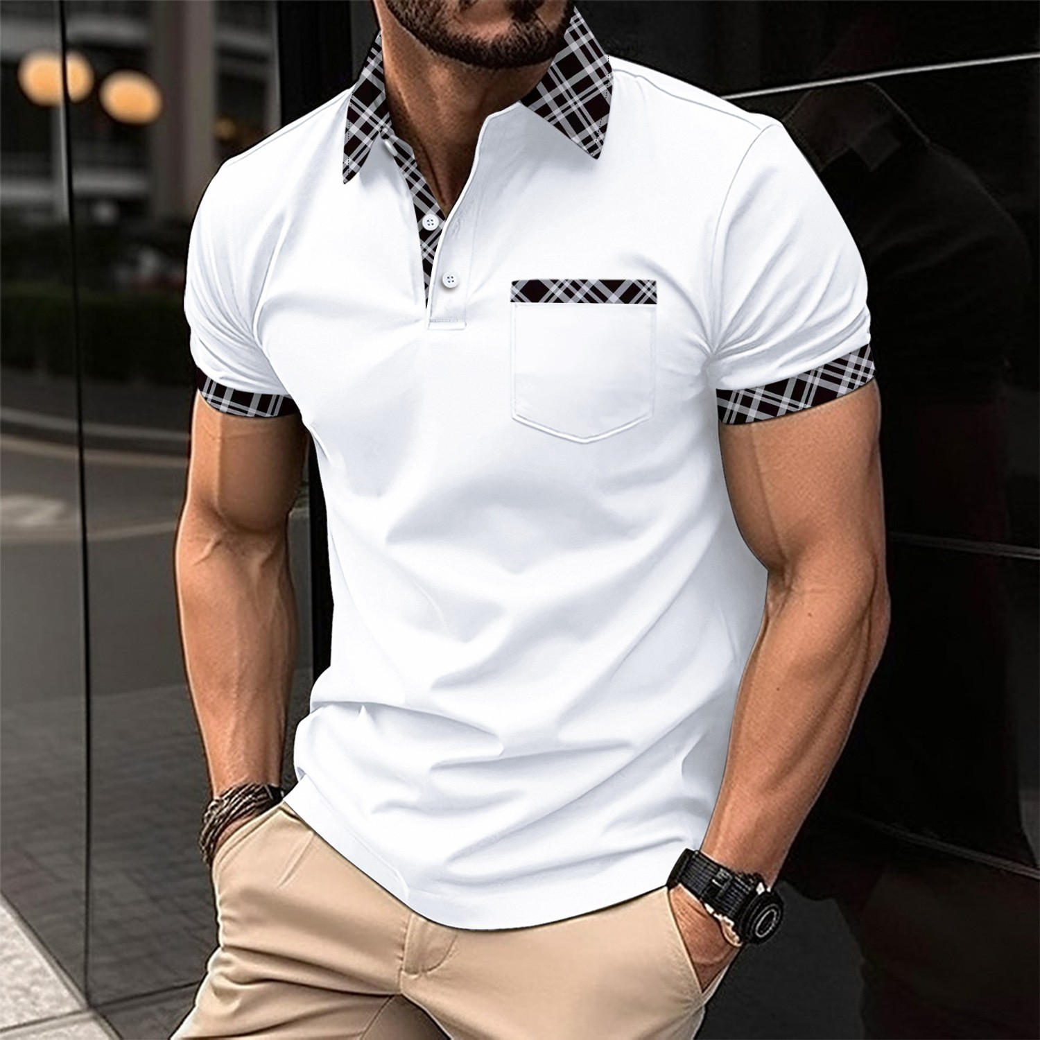 Men's casual breathable comfor - مراجعة Men Formal Wear Combination وسعره