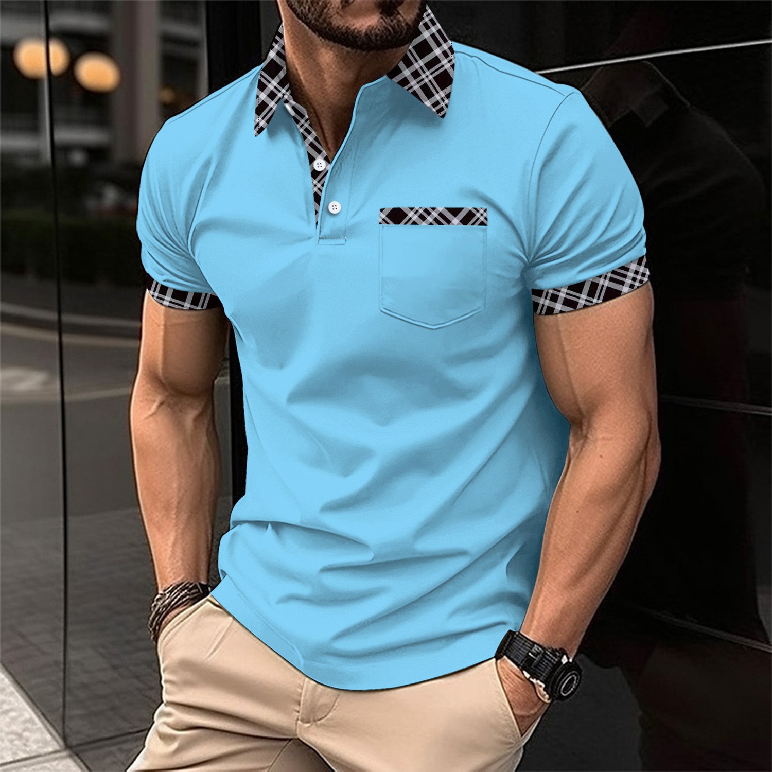 Men's casual breathable comfor - مراجعة Men Formal Wear Combination وسعره
