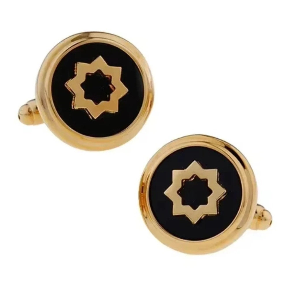 Round Cufflinks High-end Simpl - مراجعة Men Formal Wear Shirts وسعره