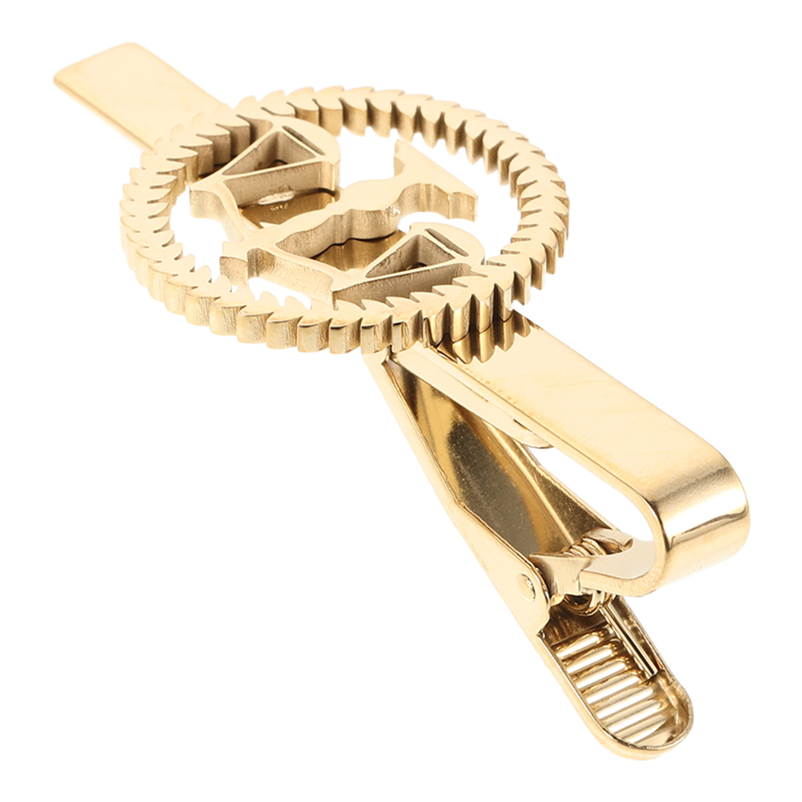 Mens Libra Tie Clip Golden Sta - مراجعة Scale - Men Formals & Ethnic Wear وسعره