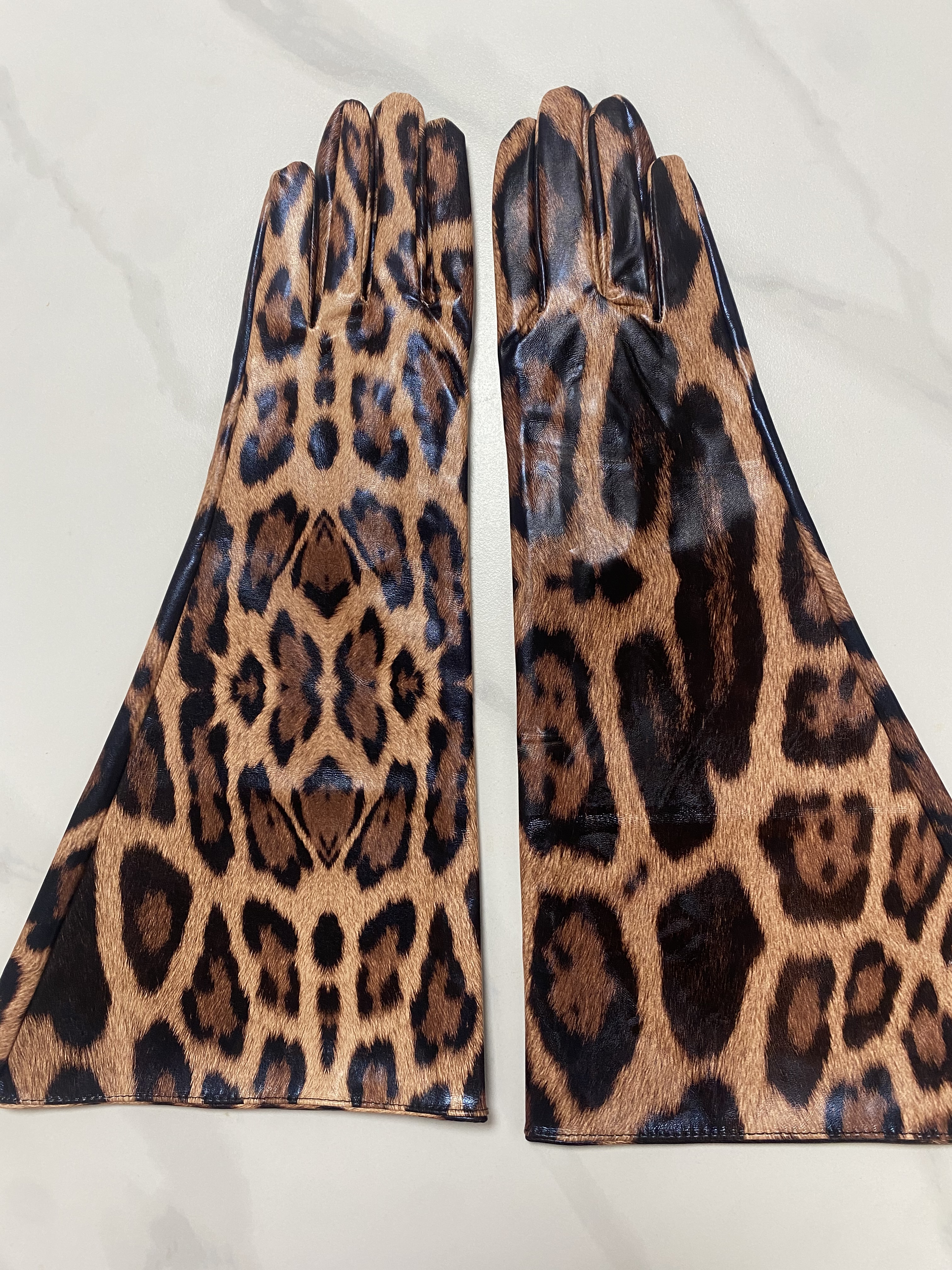 Women's Fashion PU Leather Wid - مراجعة Formal Glove Leather وسعره