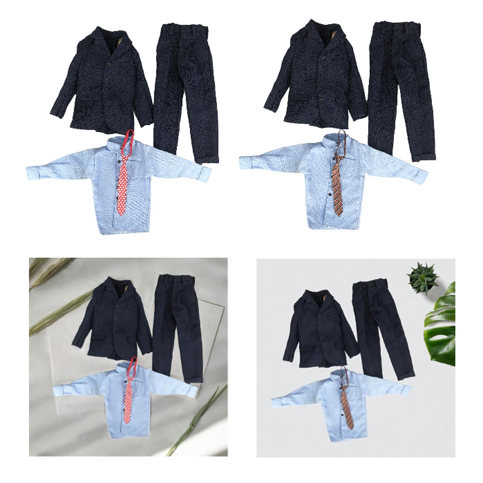 1/6 Scale Mans Suit Set Handma - مراجعة Scale - Men Formals & Ethnic Wear وسعره