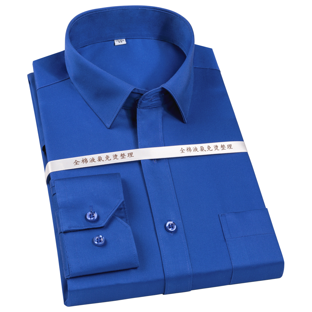 Men's Non-Iron Mercerized Cott - مراجعة Men Formal Wear Shirts وسعره