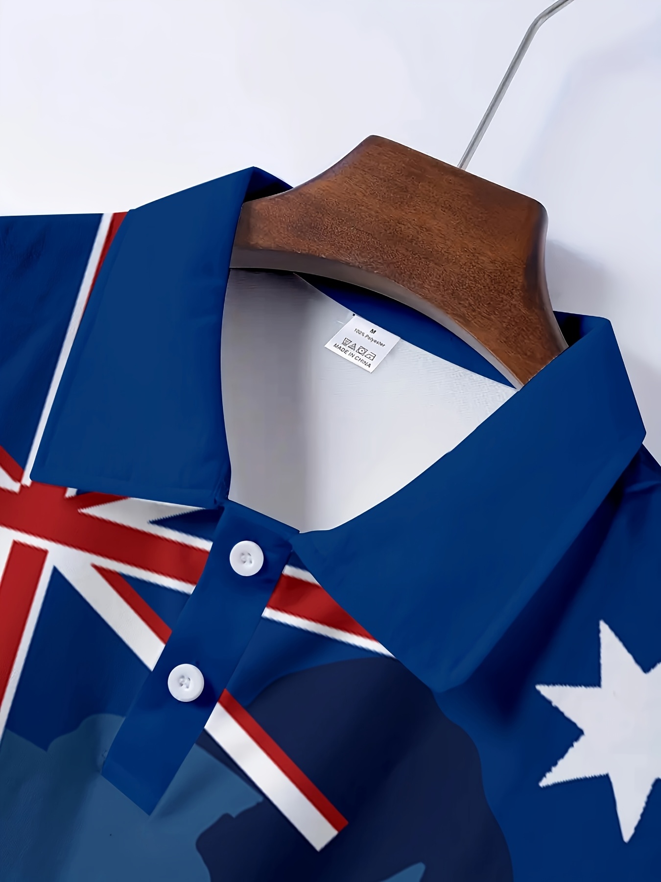 Summer Australian Flag Kangaro - مراجعة Men Formal Wear Shirts وسعره