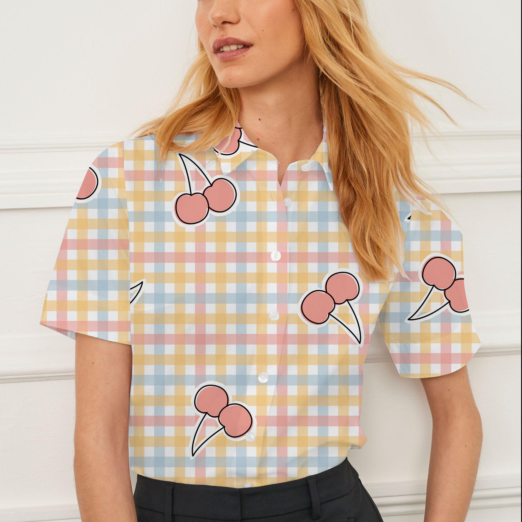 Summer women's 3D Print Shirt  - مراجعة Men Formal Wear Shirts وسعره