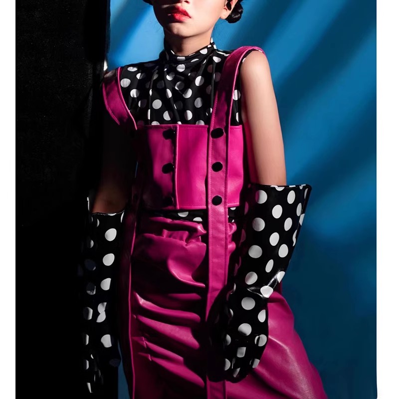 Women's Fashion PU Leather Wid - مراجعة Formal Glove Leather وسعره