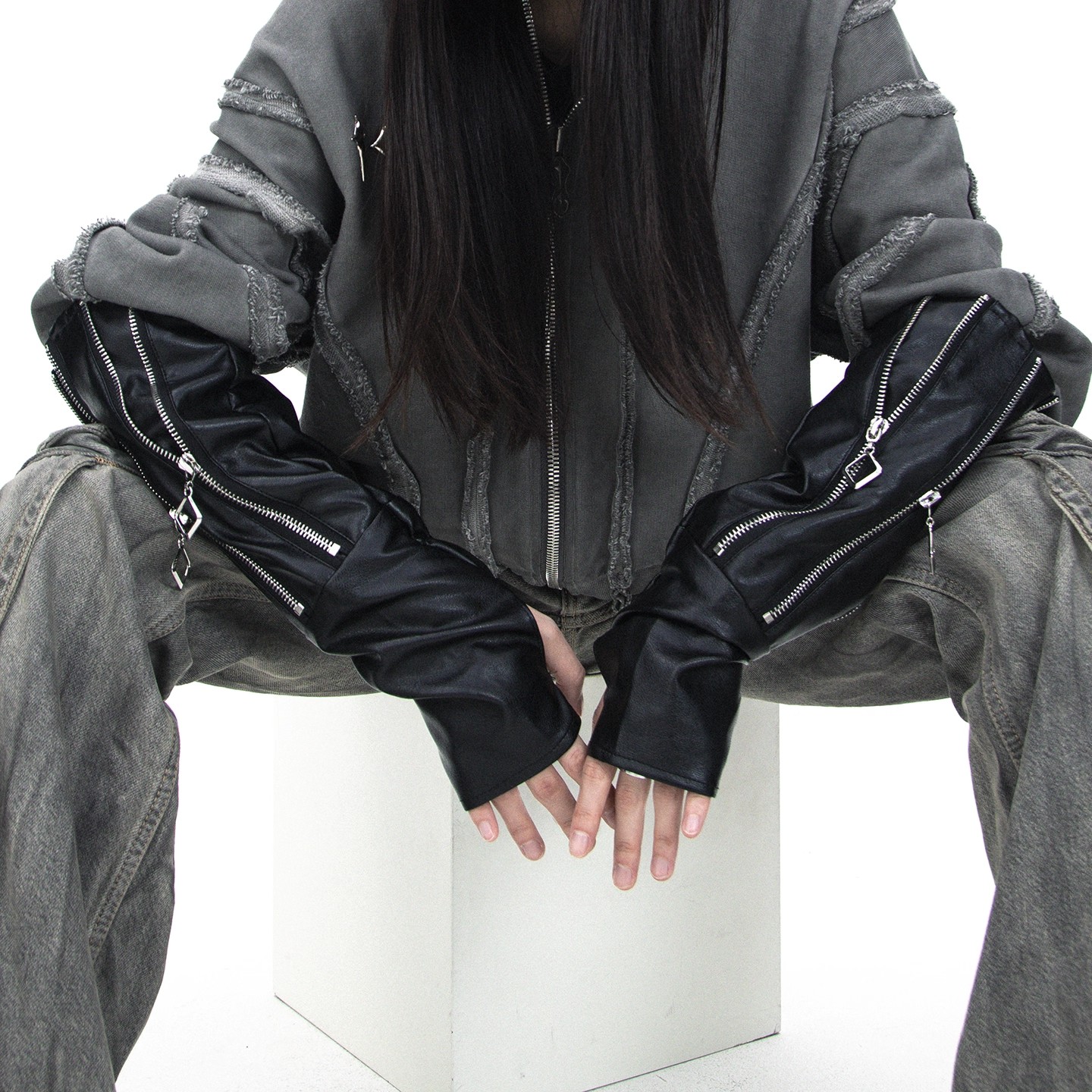 Women's Fashion PU Leather Zip - مراجعة Formal Glove Leather وسعره