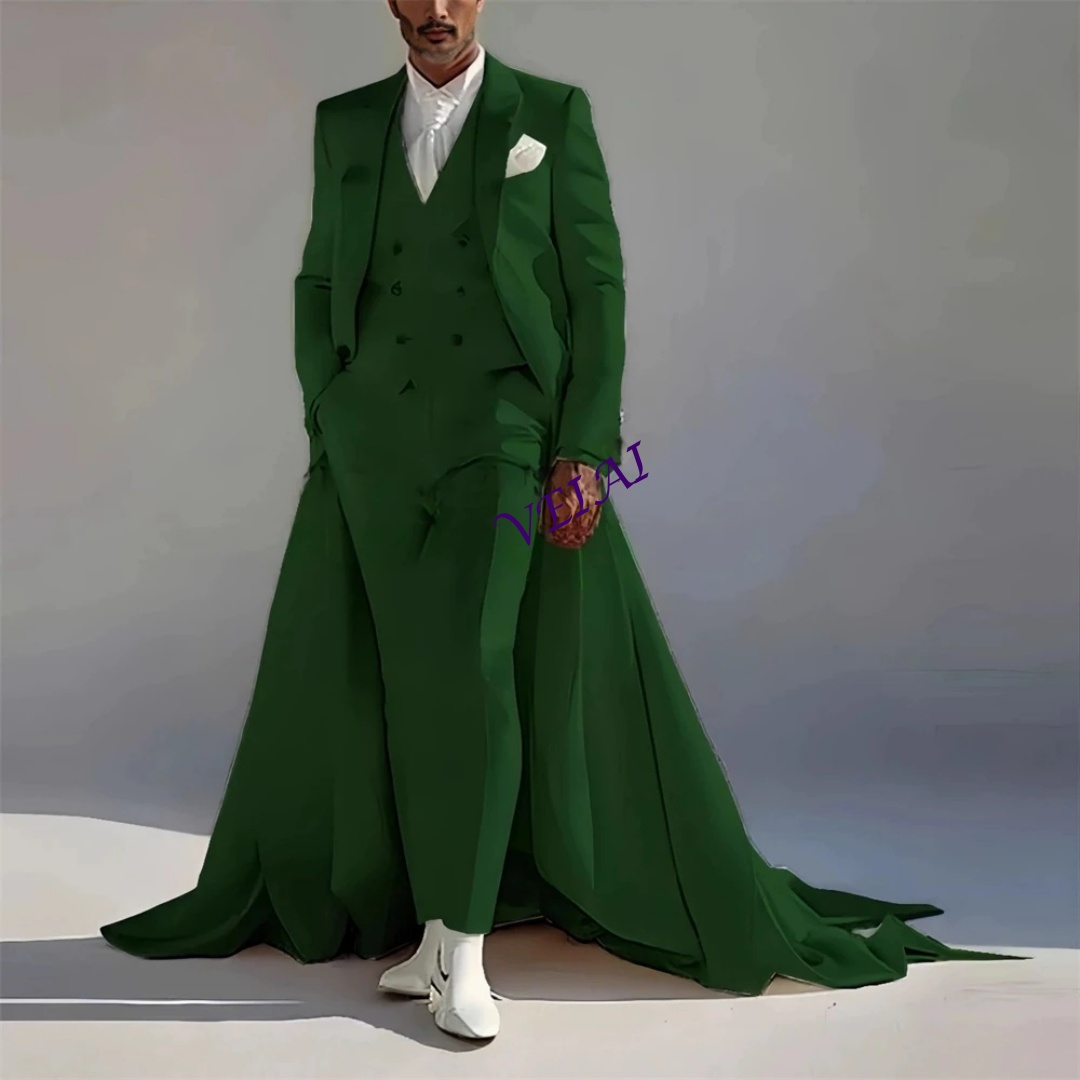 CustomizedMen Banquet Three Pi - مراجعة Formal Vest Waistcoat وسعره