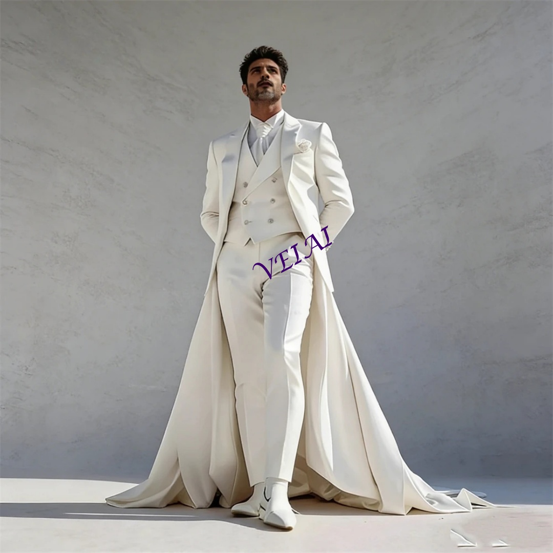 CustomizedMen Banquet Three Pi - مراجعة Formal Vest Waistcoat وسعره