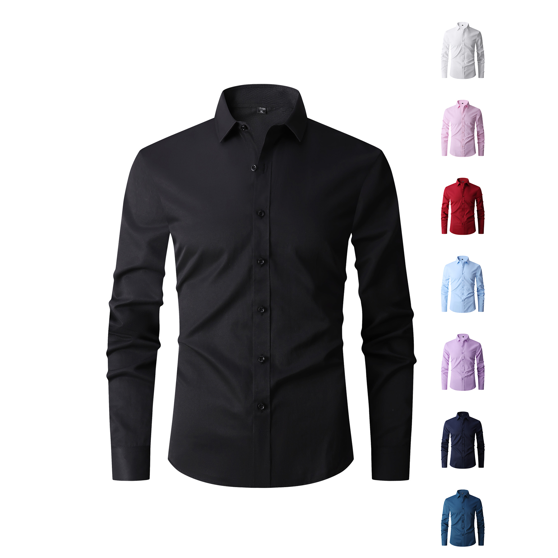 Good Quality Summer Cotton Men - مراجعة Men Formal Wear Shirts وسعره