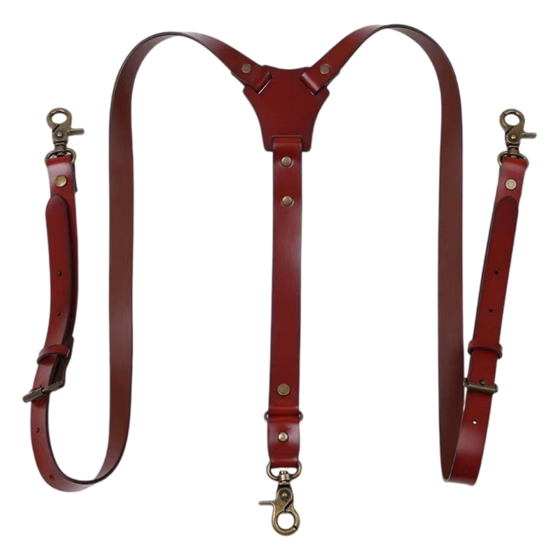  Classical PU Leather Suspende - مراجعة Men'S Formal Wear With Suspenders وسعره