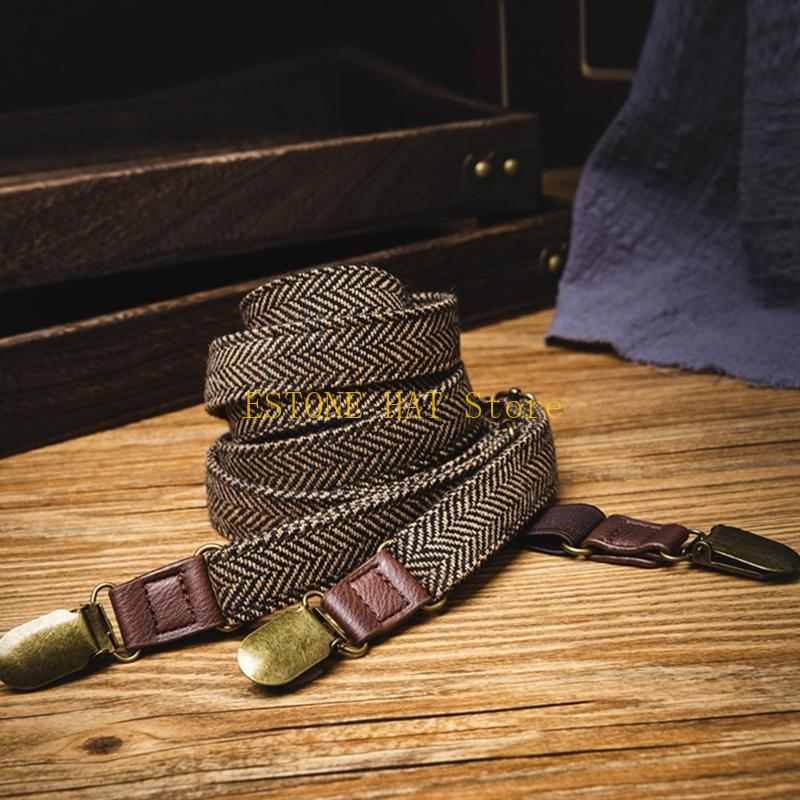 49MF 3 Clip Men Suspenders Ela - مراجعة Men'S Formal Wear With Suspenders وسعره