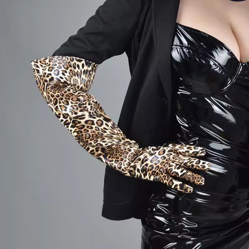 Women's Runway Fashion Leopard - مراجعة Formal Glove Leather وسعره