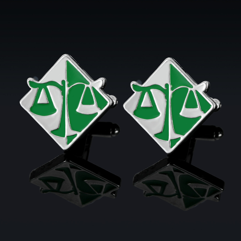 Square Snowflake Mirror Cuffli - مراجعة Scale - Men Formals & Ethnic Wear وسعره