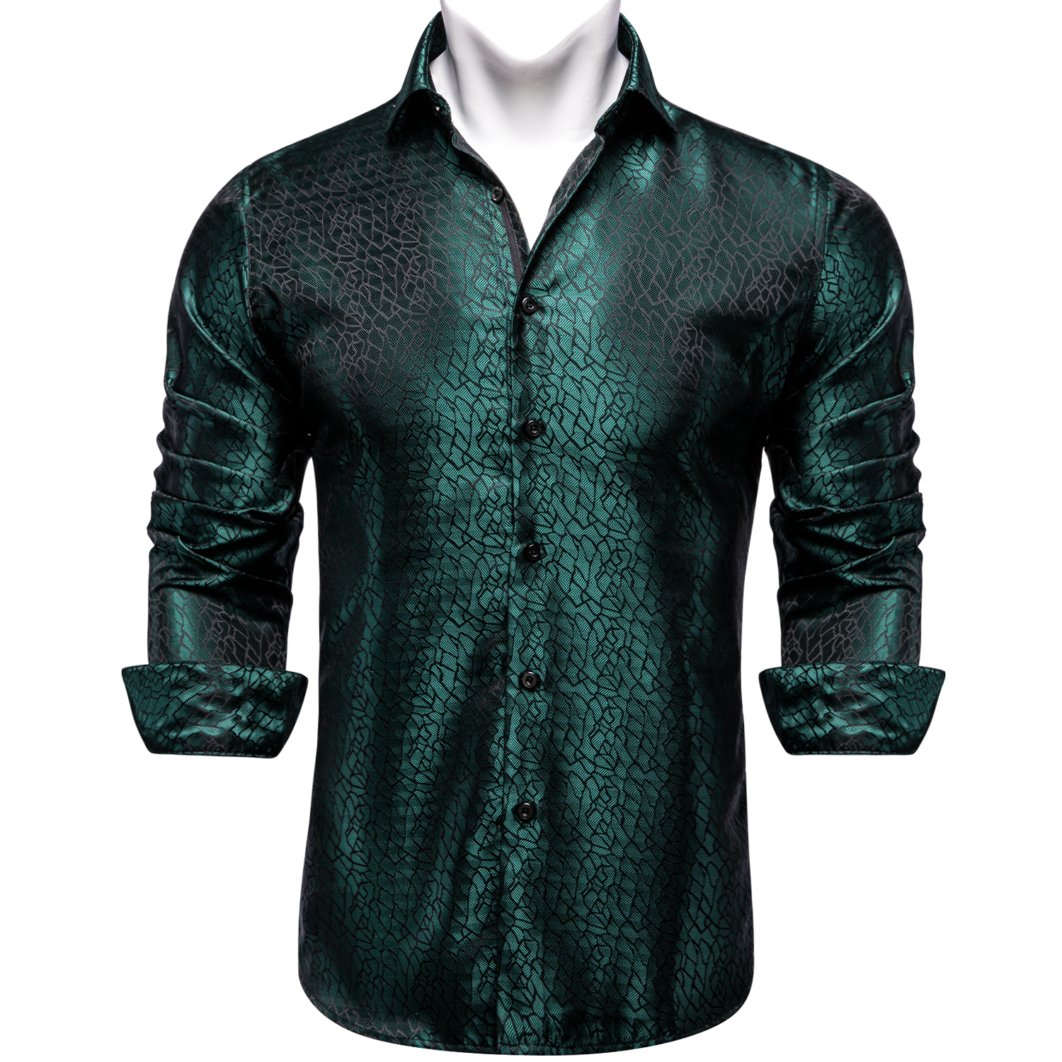 Fashion Green Shirts For Men C - مراجعة Men Formal Wear Shirts وسعره