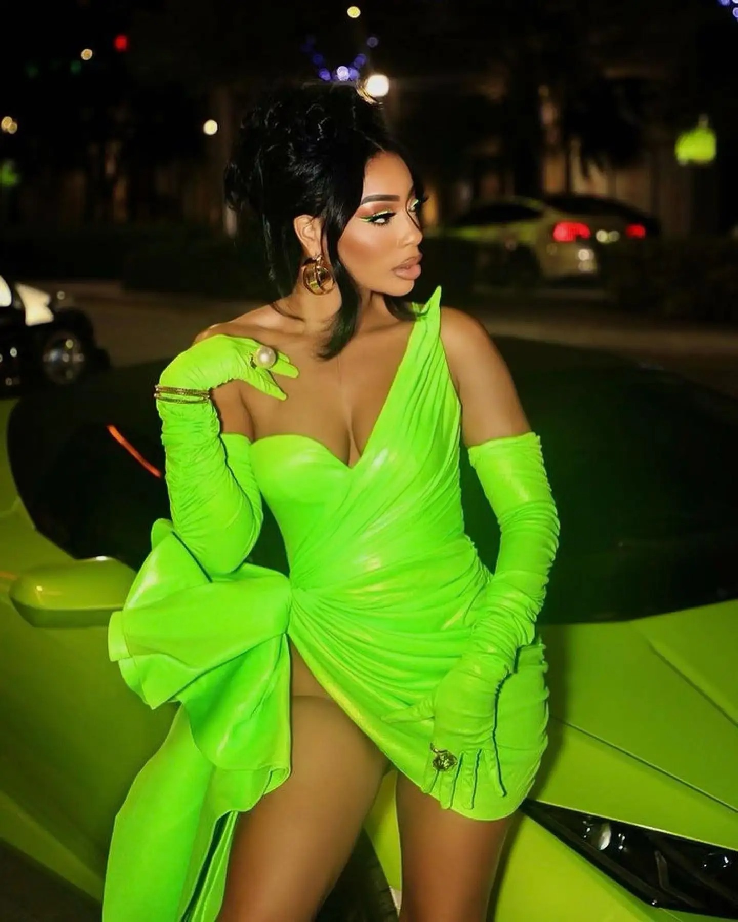 Glossy Green Leather Short Pro - مراجعة Formal Glove Leather وسعره