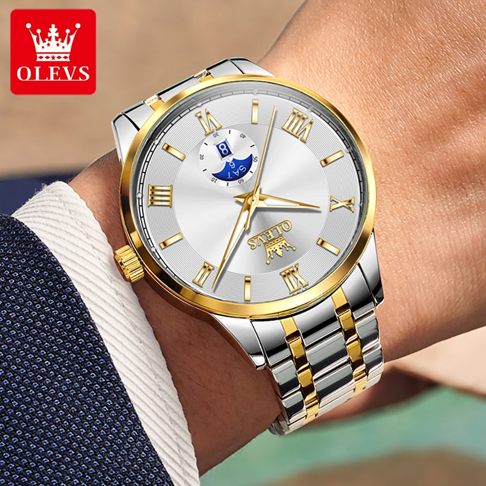 OLEVS 3638 Men Watch Simple Bu - مراجعة Scale - Men Formals & Ethnic Wear وسعره
