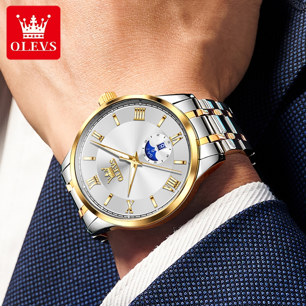 OLEVS 3638 Men Watch Simple Bu - مراجعة Scale - Men Formals & Ethnic Wear وسعره