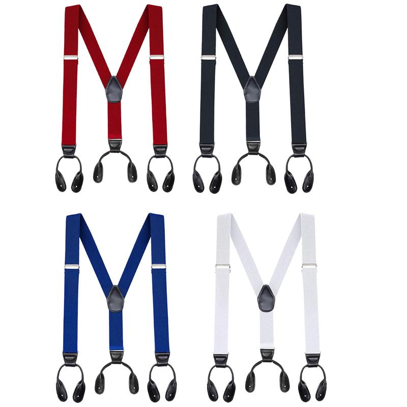 Adult Men Suspender Heavy Duty - مراجعة Men'S Formal Wear With Suspenders وسعره
