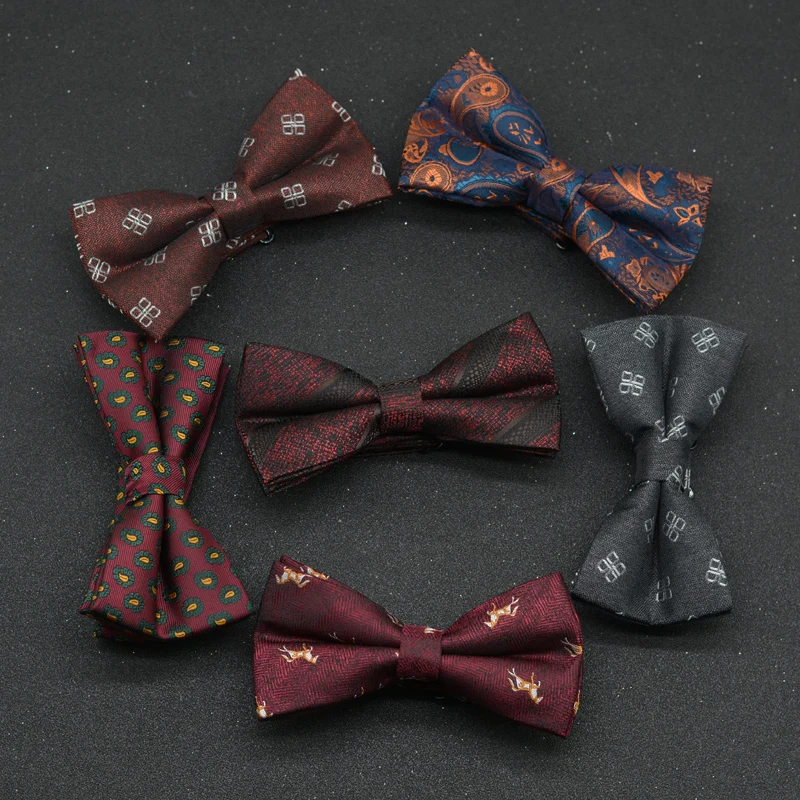 Bow tie men wedding double gro - مراجعة Men Formal Wear Shirts وسعره