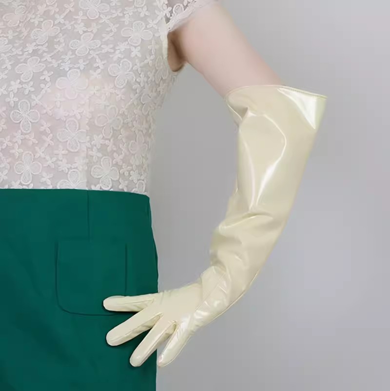 Women's Runway Fashion Patent  - مراجعة Formal Glove Leather وسعره
