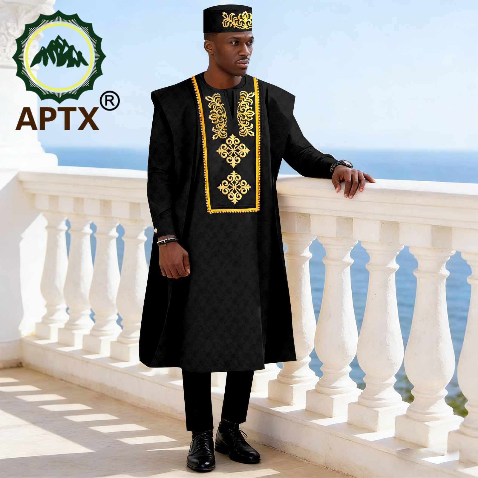 African Traditional Men's 3-Pi - مراجعة Men Formal Wear Shirts وسعره