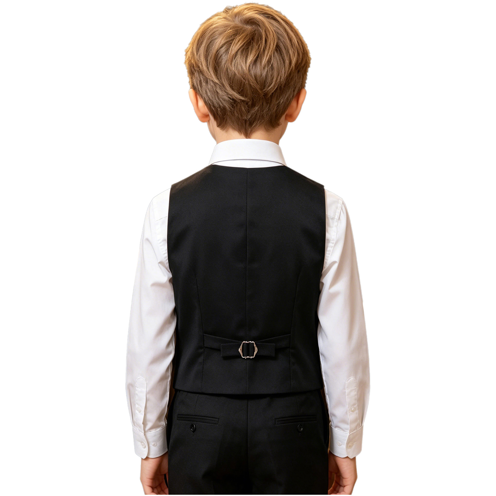 Kids Boys Gentleman Asymmetric - مراجعة Formal Vest Waistcoat وسعره