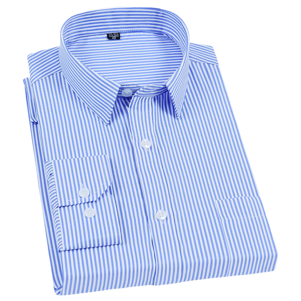 Men's Classic Long Sleeve Vert - مراجعة Men Formal Wear Shirts وسعره